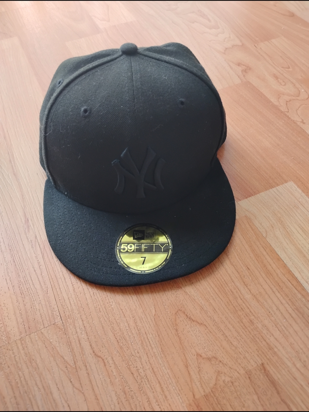 New Era Black New York Yankees Fitted Cap
